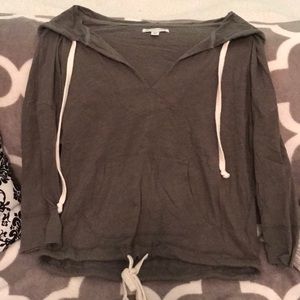 Green Shirt with Hood